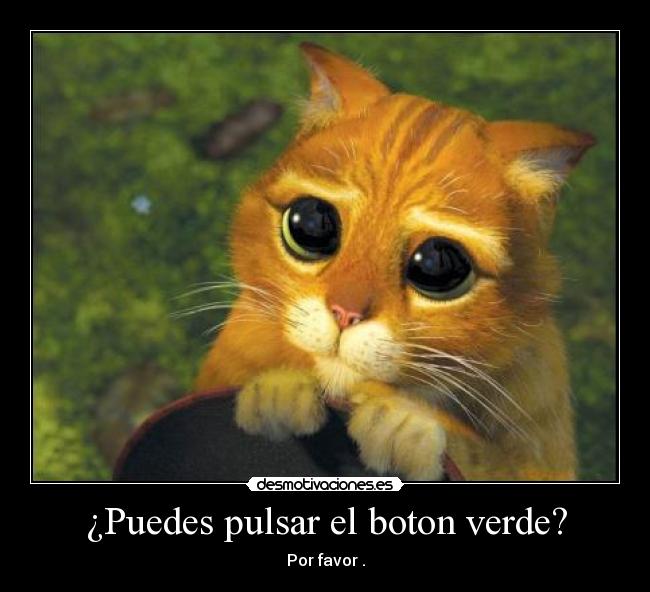 ¿Puedes pulsar el boton verde? - 