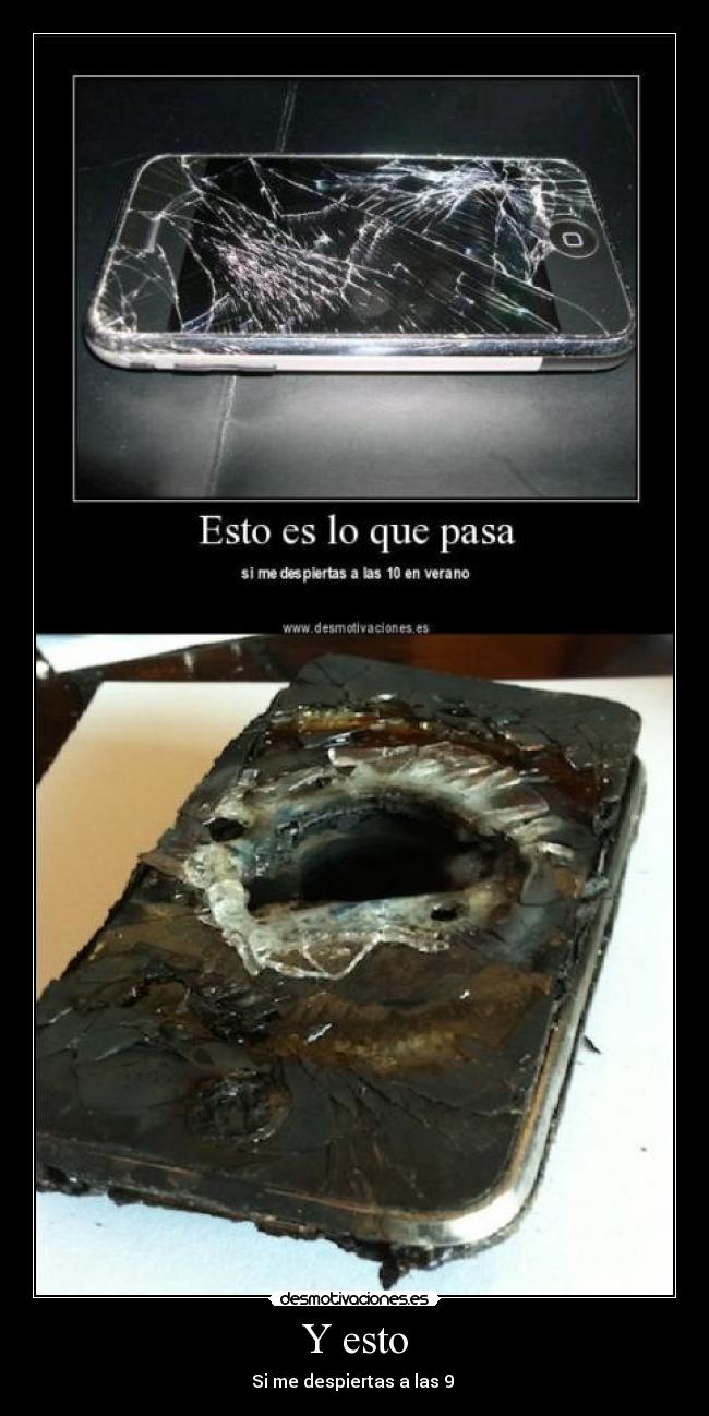 Y esto - Si me despiertas a las 9 