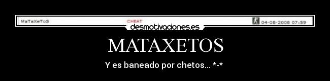 MATAXETOS - 