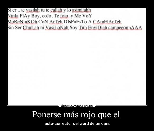 carteles cani gracioso desmotivaciones