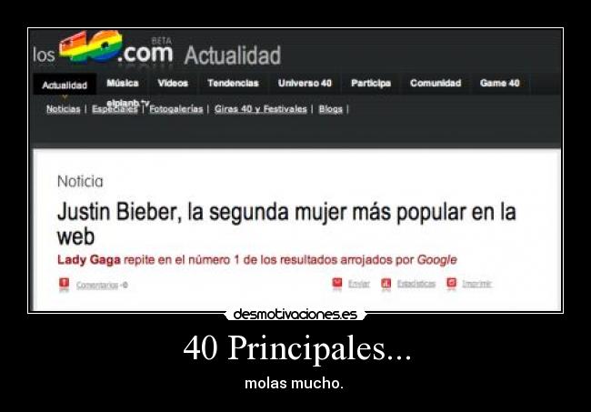 40 Principales... - 