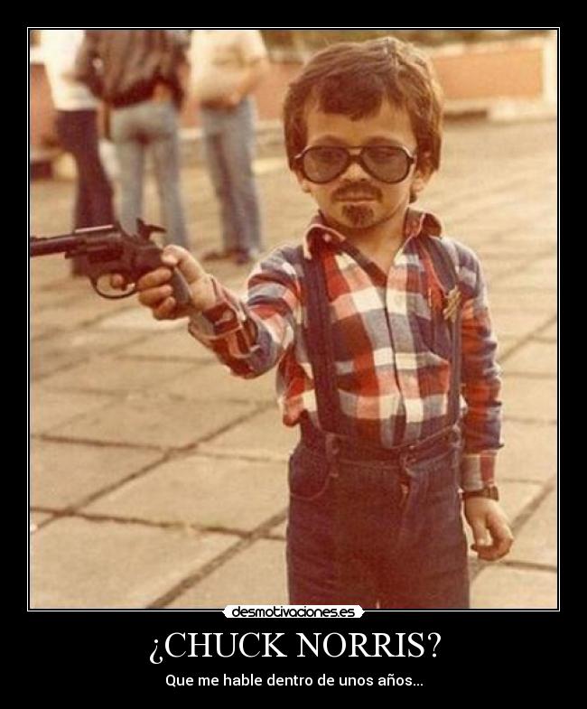 ¿CHUCK NORRIS? -