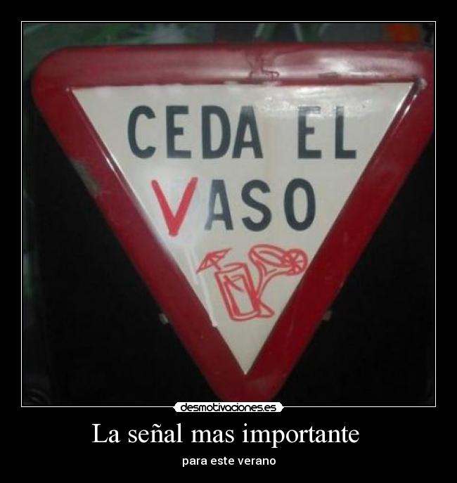La señal mas importante -