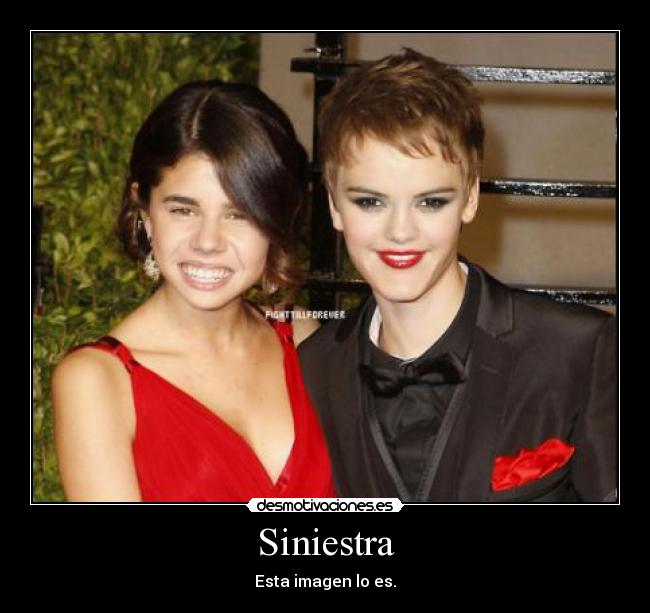 Siniestra - Esta imagen lo es.