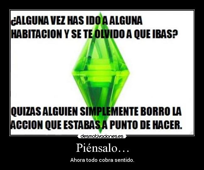 carteles sims desmotivaciones