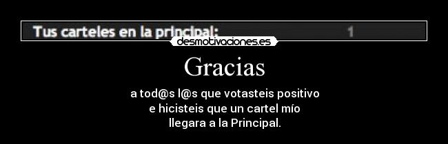 Gracias -
