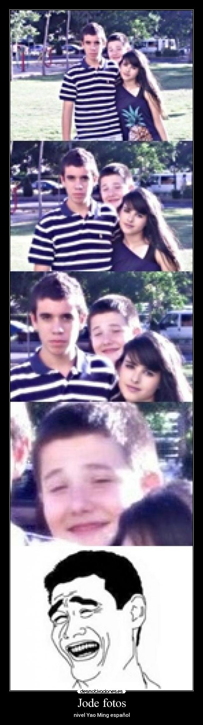 Jode fotos - nivel Yao Ming español