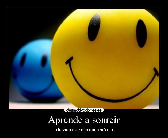 Aprende a sonreir -