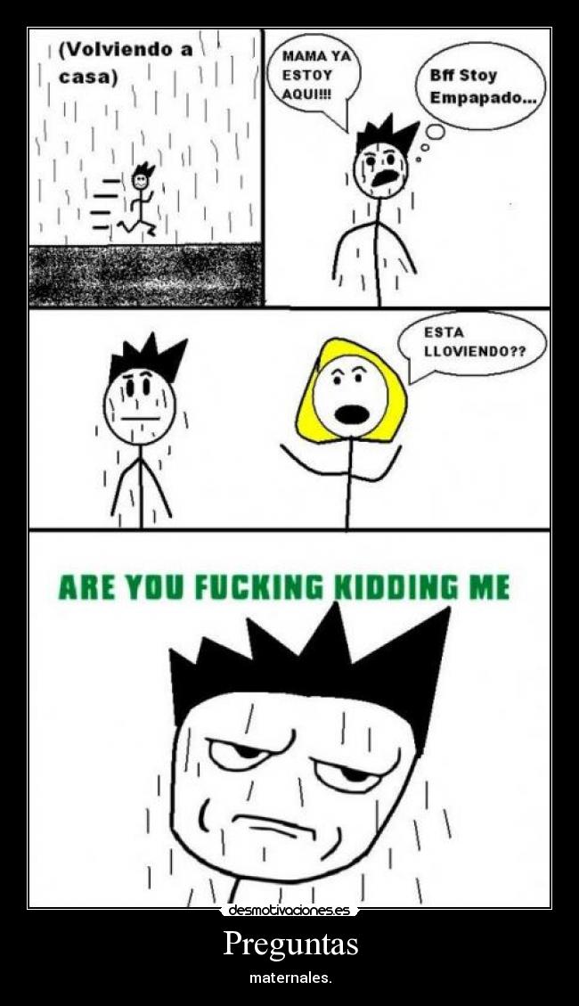 Preguntas - maternales.