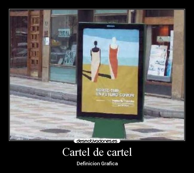 Cartel de cartel -