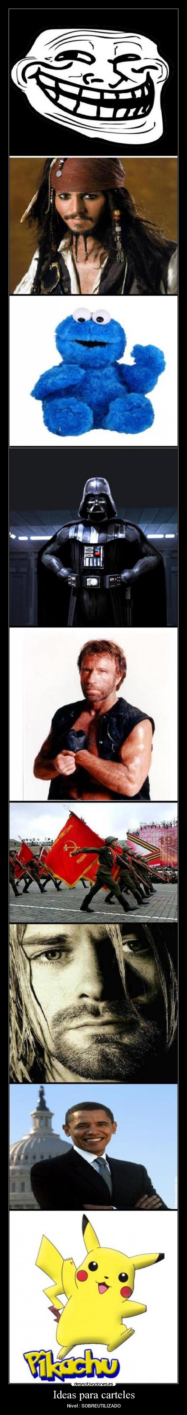 Ideas para carteles -