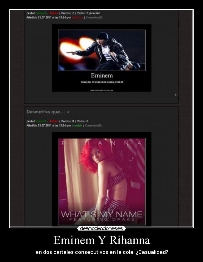 Eminem Y Rihanna -