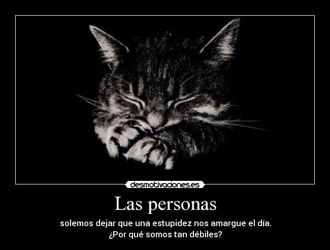Las personas -