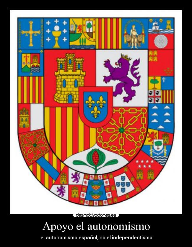 Apoyo el autonomismo -