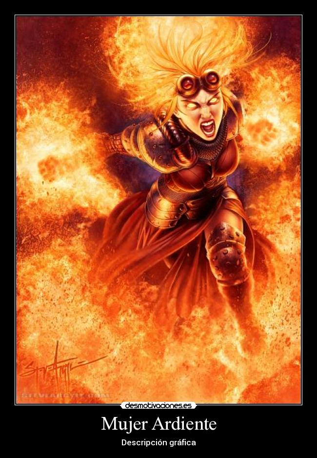 Mujer Ardiente -