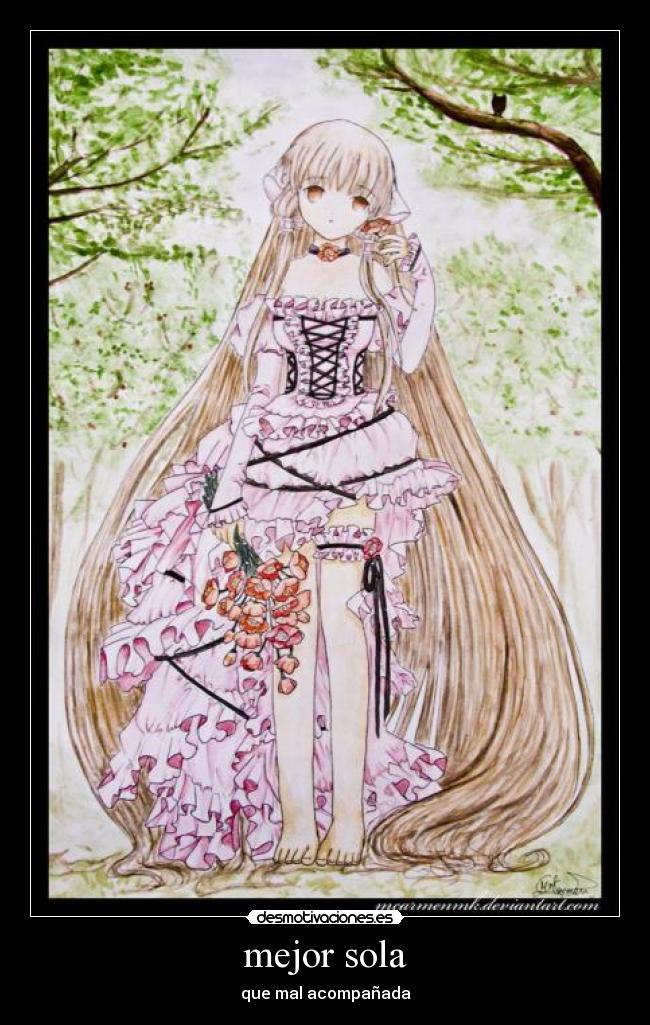 mejor sola - que mal acompañada