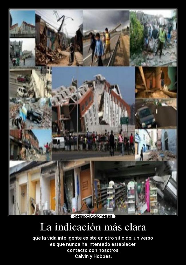 La indicación más clara - 