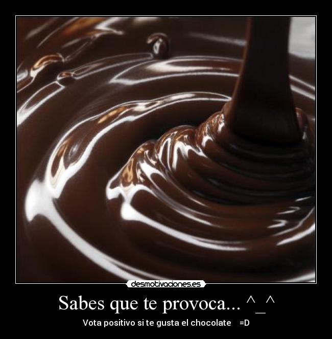 Sabes que te provoca... ^_^ -