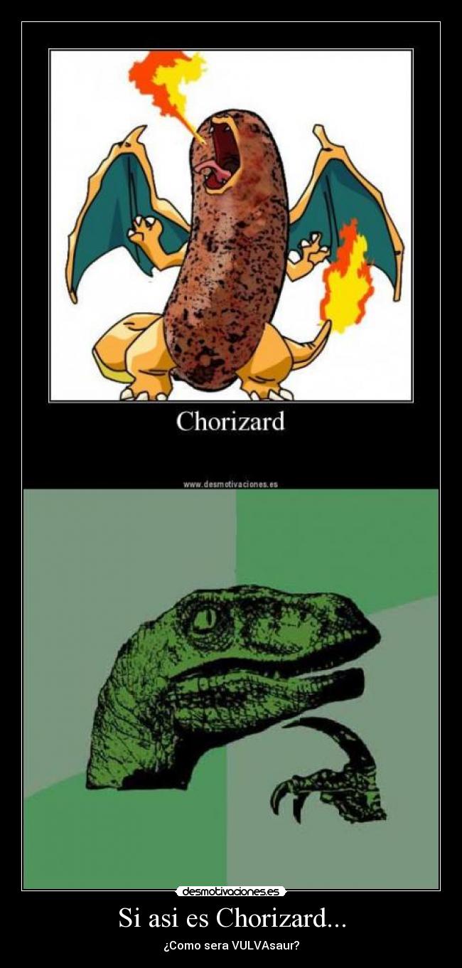 Si asi es Chorizard... - 