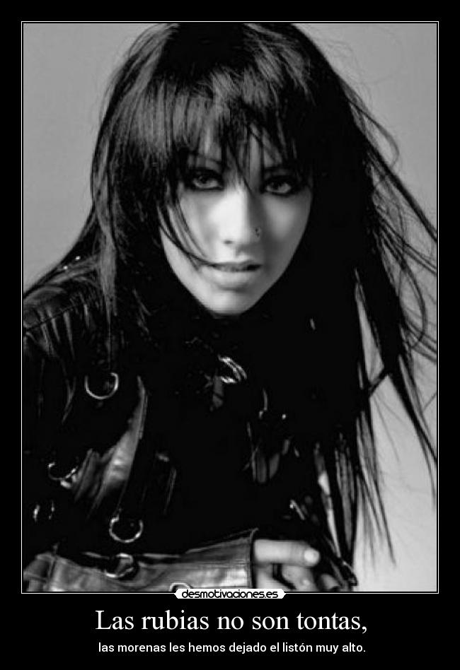 Las rubias no son tontas, - 