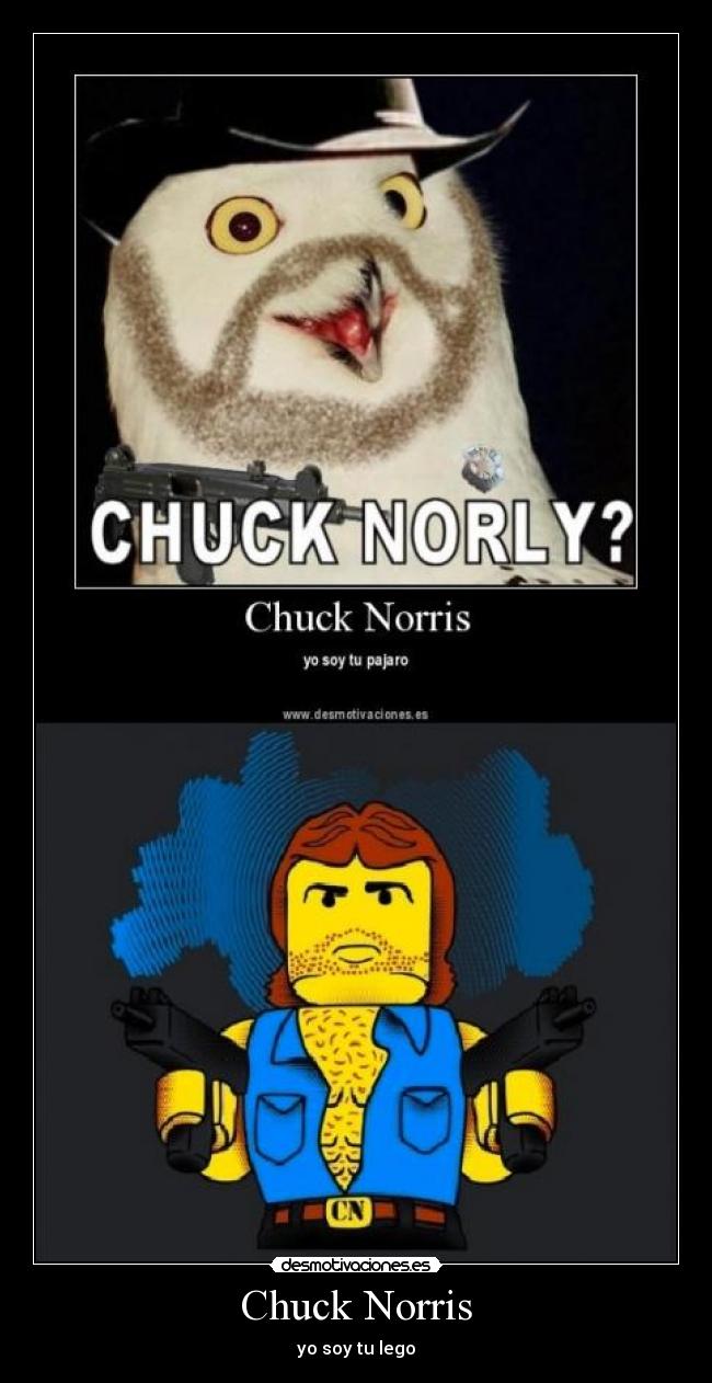 Chuck Norris - yo soy tu lego