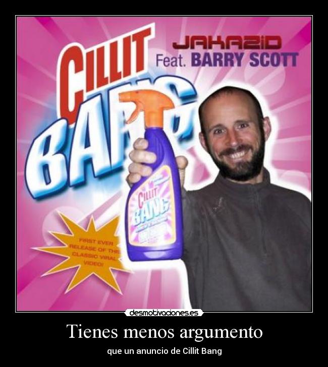 Tienes menos argumento -