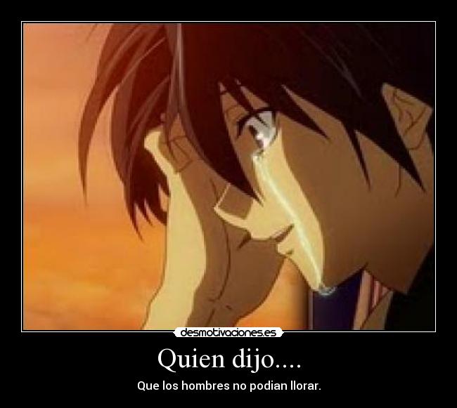 Quien dijo.... -
