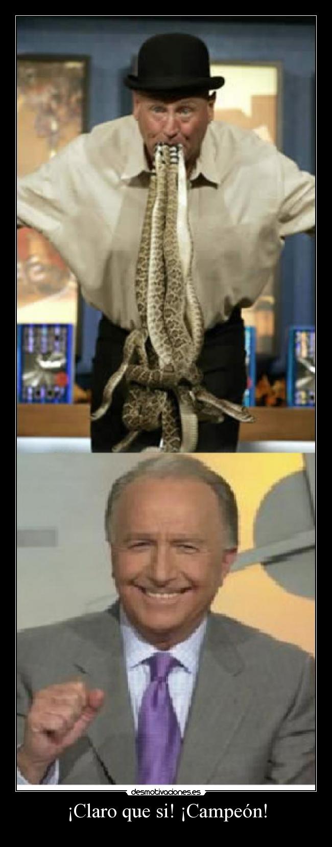 ¡Claro que si! ¡Campeón! - 