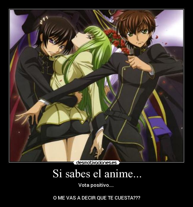 Si sabes el anime... - 