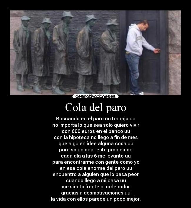 carteles cola desmotivaciones