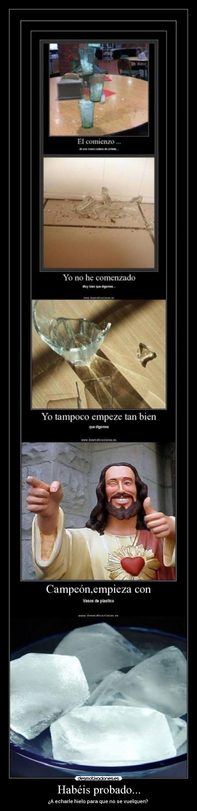 carteles vasos desmotivaciones