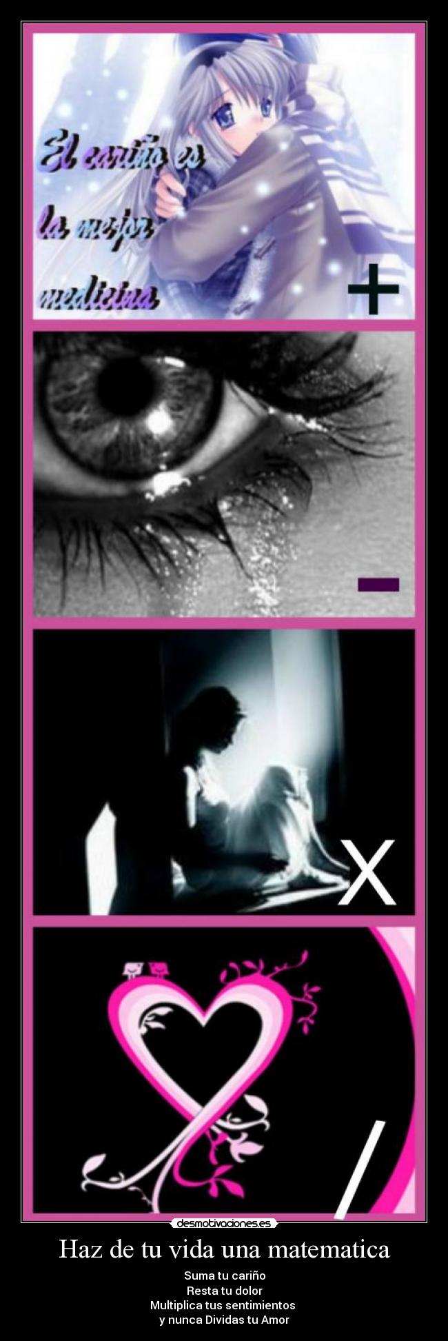 Haz de tu vida una matematica -