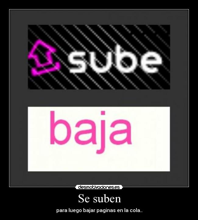 Se suben - 