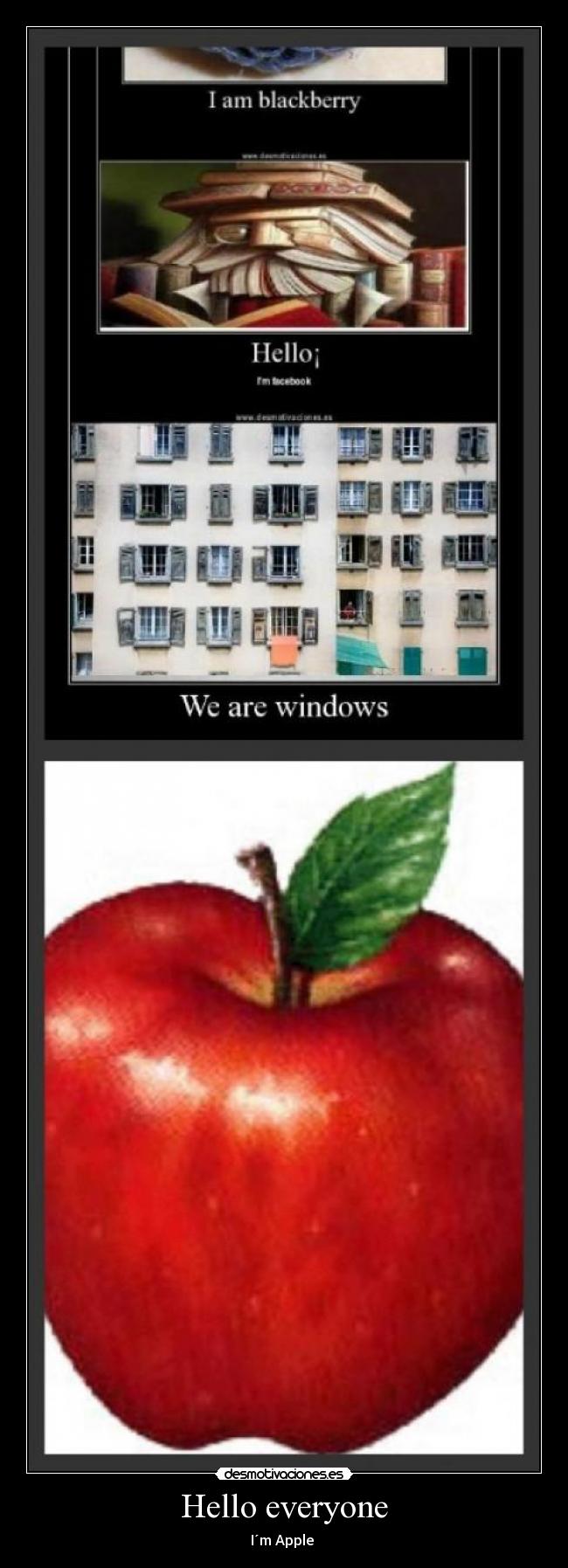 Hello everyone - I´m Apple