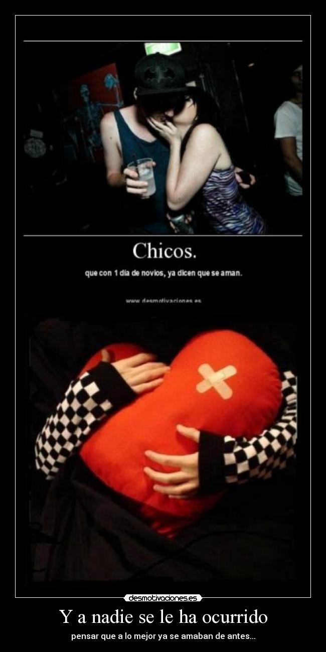 Y a nadie se le ha ocurrido -