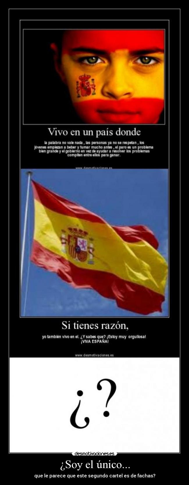 ¿Soy el único... -