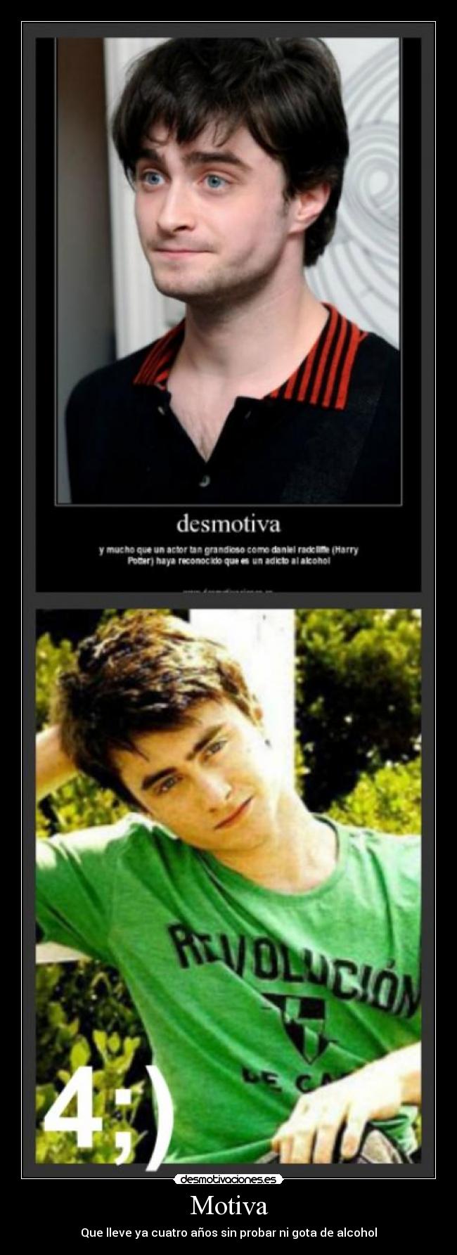 Motiva - Que lleve ya cuatro años sin probar ni gota de alcohol