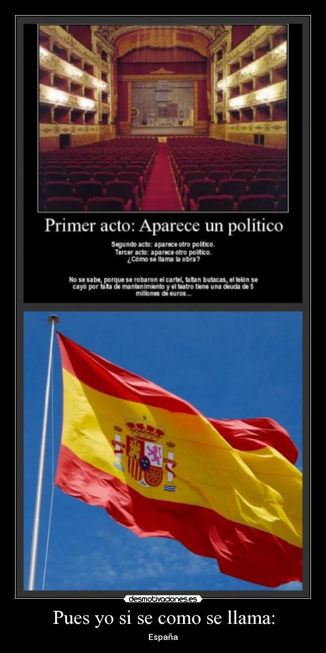 Pues yo si se como se llama: - España