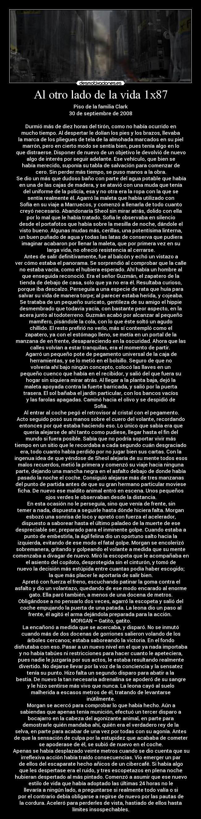 Al otro lado de la vida 1x87 - 