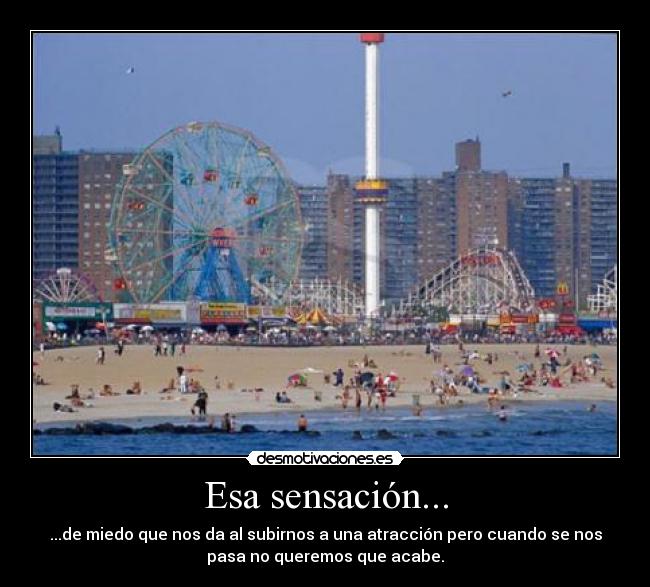 Esa sensación... - 