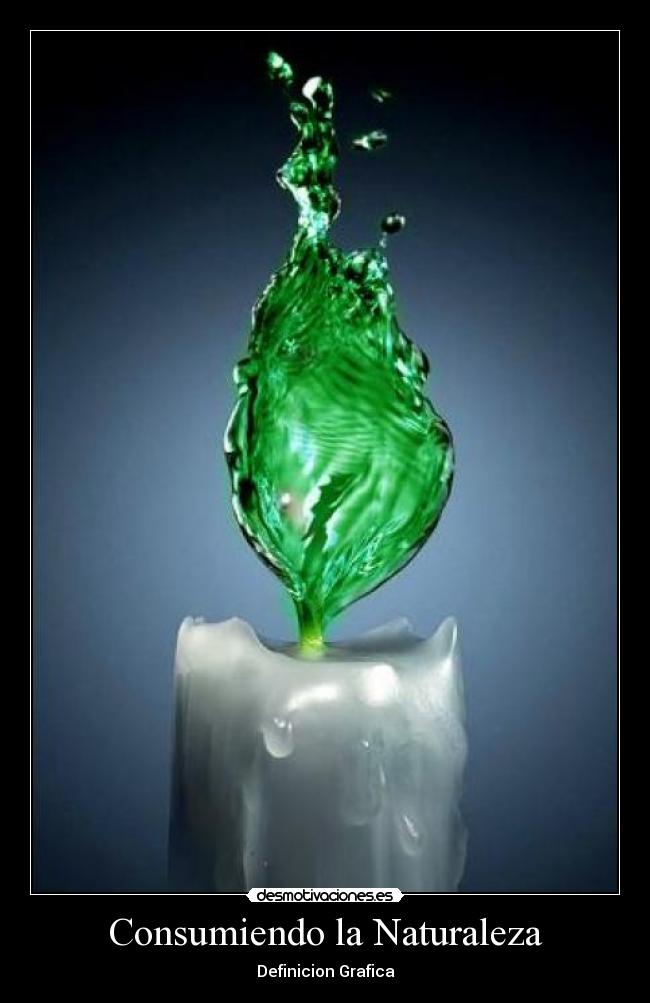 Consumiendo la Naturaleza - Definicion Grafica
