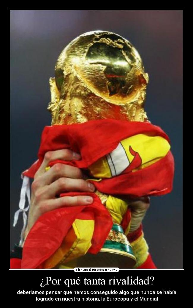 ¿Por qué tanta rivalidad? -