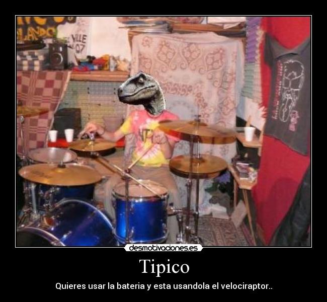 Tipico - Quieres usar la bateria y esta usandola el velociraptor..