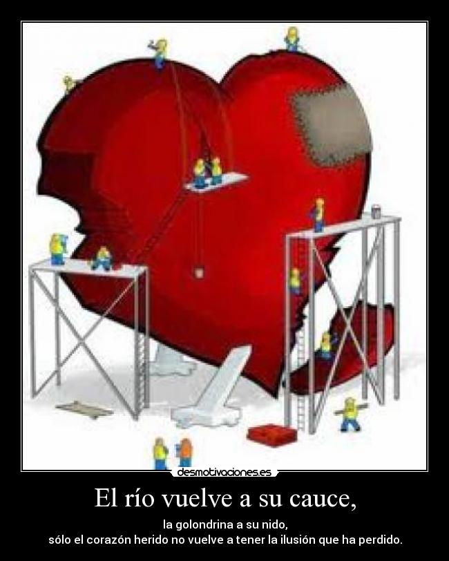 carteles corazon desmotivaciones