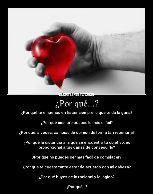 ¿Por qué...? - 