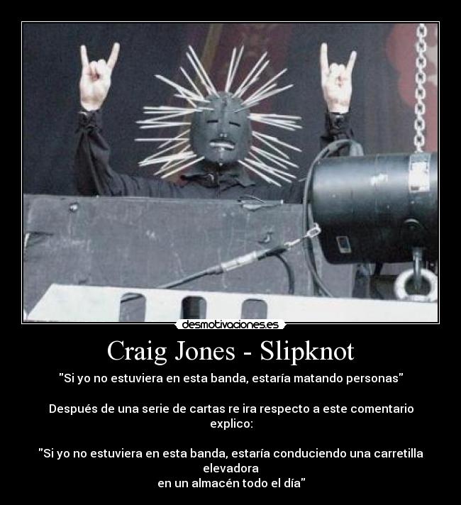 Craig Jones - Slipknot - 