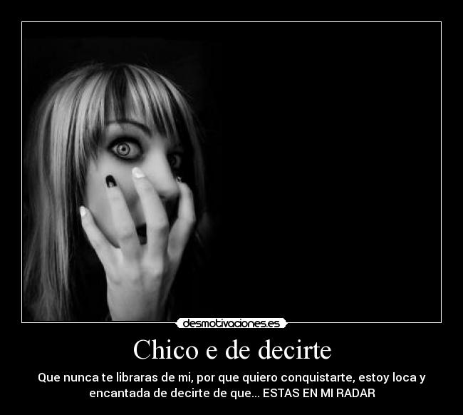 Chico e de decirte -