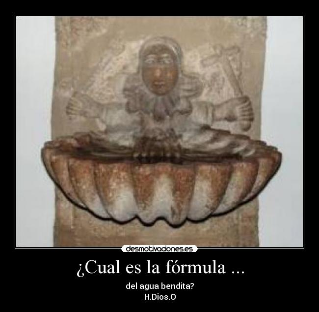 ¿Cual es la fórmula ... - 