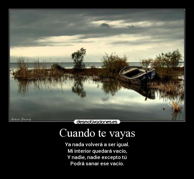 carteles cuando vayas desmotivaciones