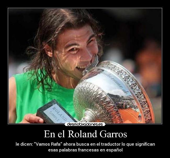 En el Roland Garros - 